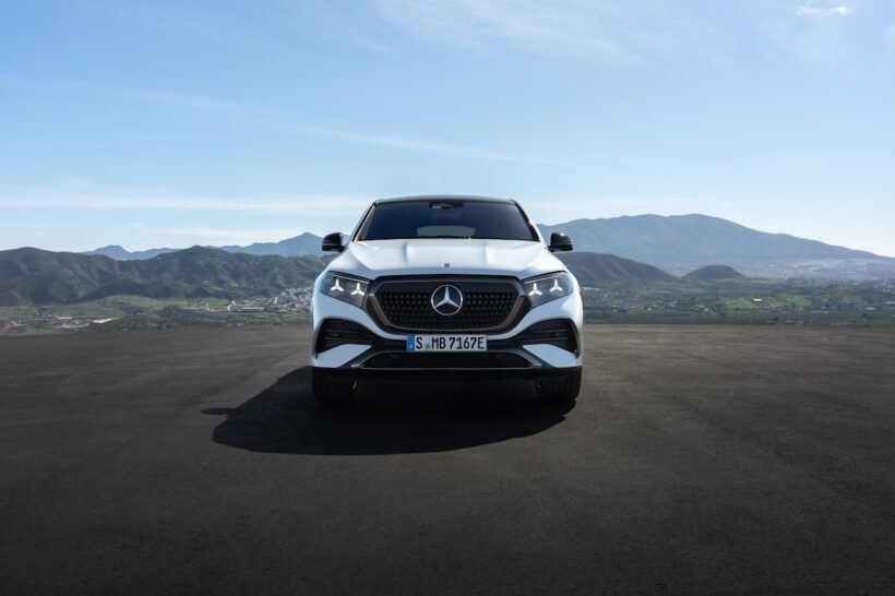 「メルセデス・ベンツ GLE クーペ」改良新型のエクステリア。