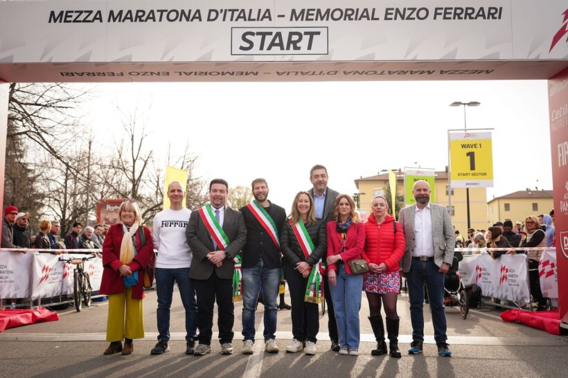 イタリア・モデナを舞台に開催された「イタリア・ハーフマラソン ― エンツォ・フェラーリ・メモリアル」。