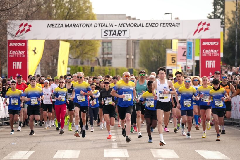 イタリア・モデナを舞台に開催された「イタリア・ハーフマラソン ― エンツォ・フェラーリ・メモリアル」。