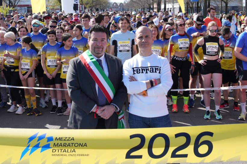 イタリア・モデナを舞台に開催された「イタリア・ハーフマラソン ― エンツォ・フェラーリ・メモリアル」。
