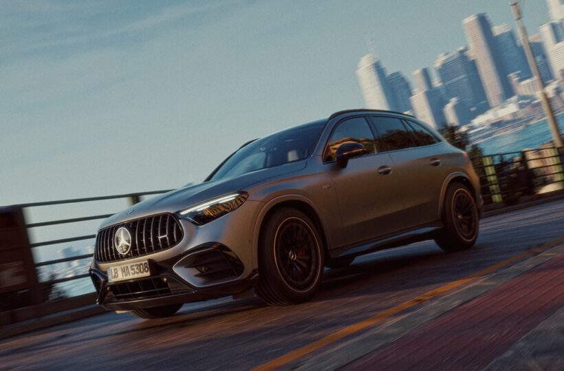 新型「メルセデス AMG GLC 53 4MATIC+」のエクステリア。
