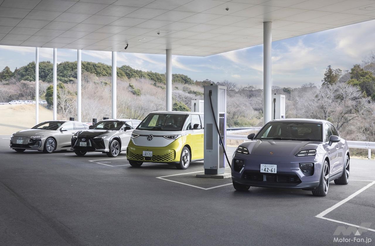 レクサスがアウディ、フォルクスワーゲン、ポルシェとの急速充電