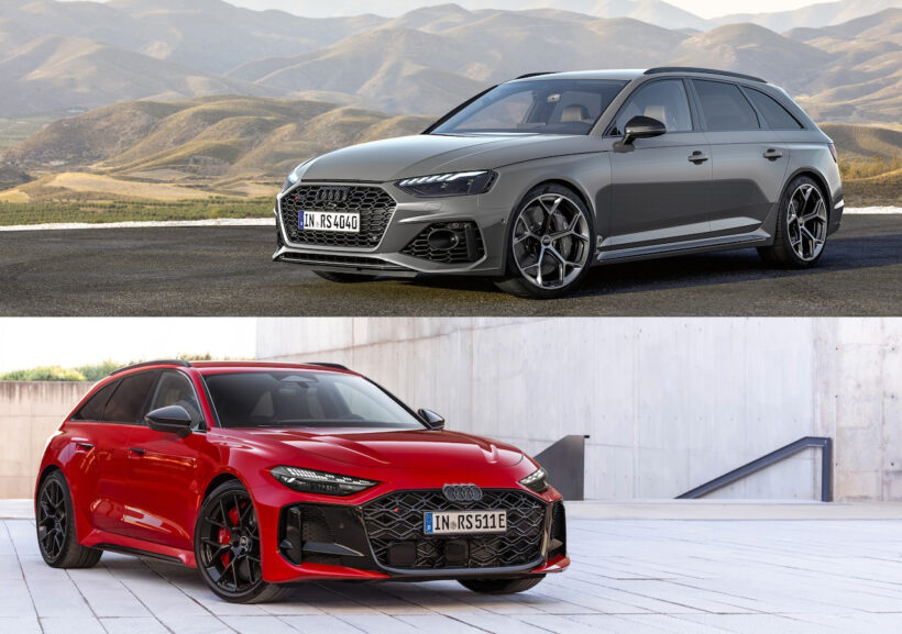 Audi RS 5 Avant × Audi RS 4 Avant