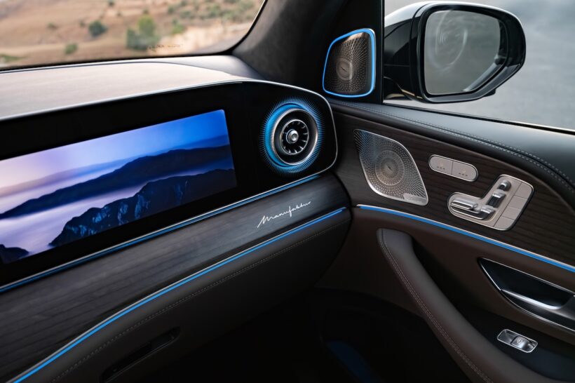 「メルセデス・ベンツ GLS」改良新型のインテリア。