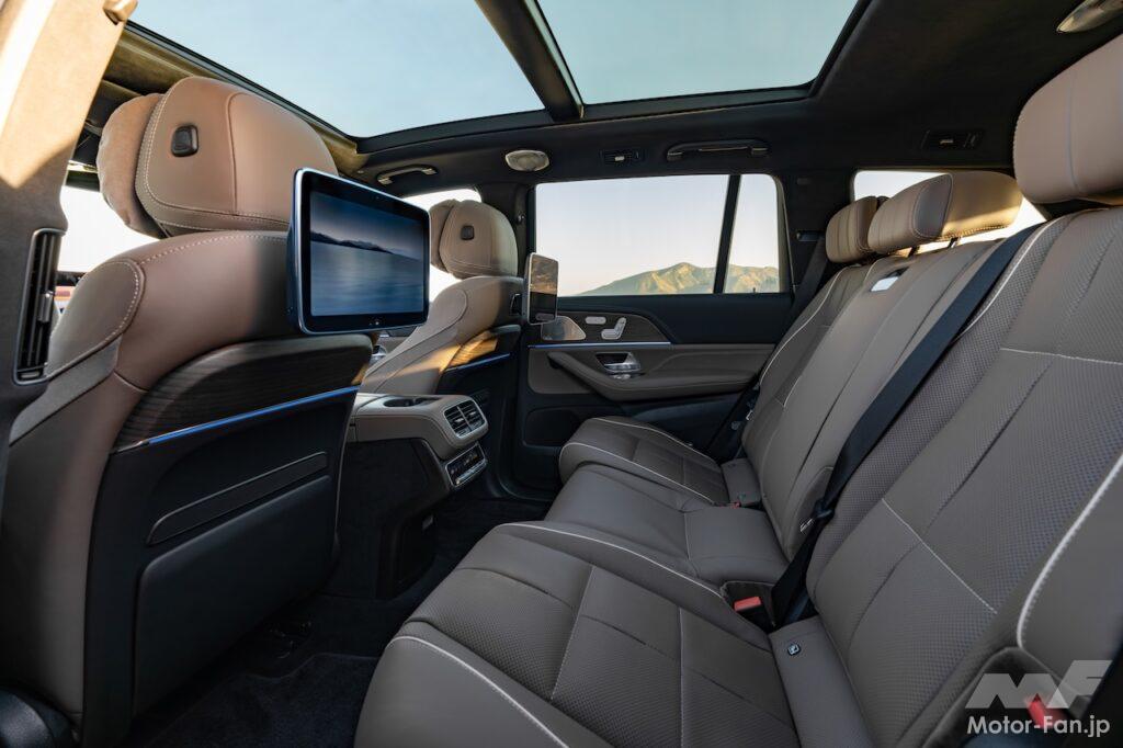 「メルセデス・ベンツ GLS」改良新型のインテリア。