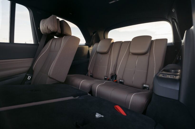 「メルセデス・ベンツ GLS」改良新型のインテリア。