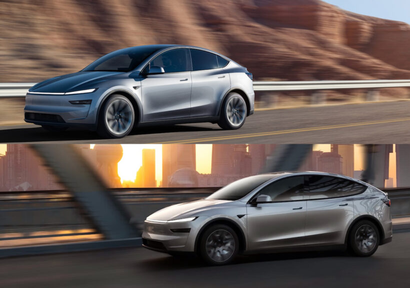 TESLA Model Y L × TESLA Model Y RWD