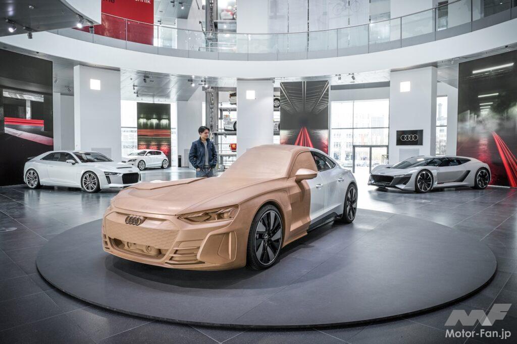 アウディ・ミュージアム・モバイルで開催される『Design Legends』で展示される、アウディのコンセプトカーたち。