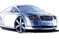 アウディ・ミュージアム・モバイルで開催される『Design Legends』で展示される、アウディのコンセプトカーたち。