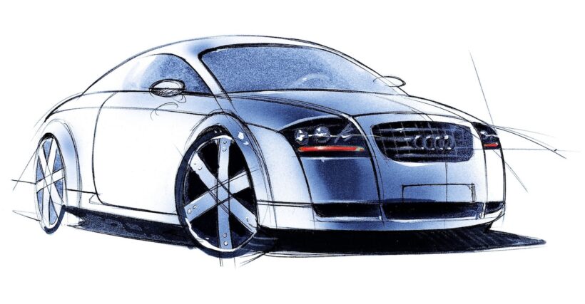 アウディ・ミュージアム・モバイルで開催される『Design Legends』で展示される、アウディのコンセプトカーたち。