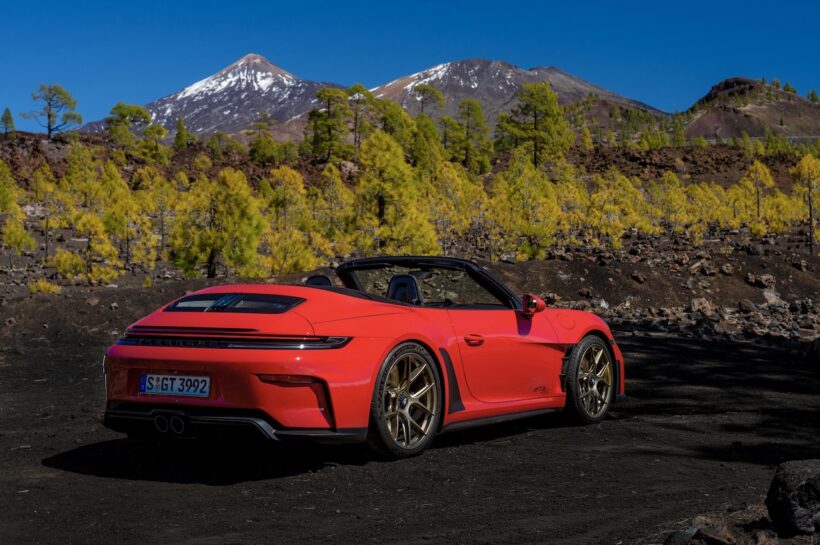 「ポルシェ 911 GT3 S/C」のエクステリア。