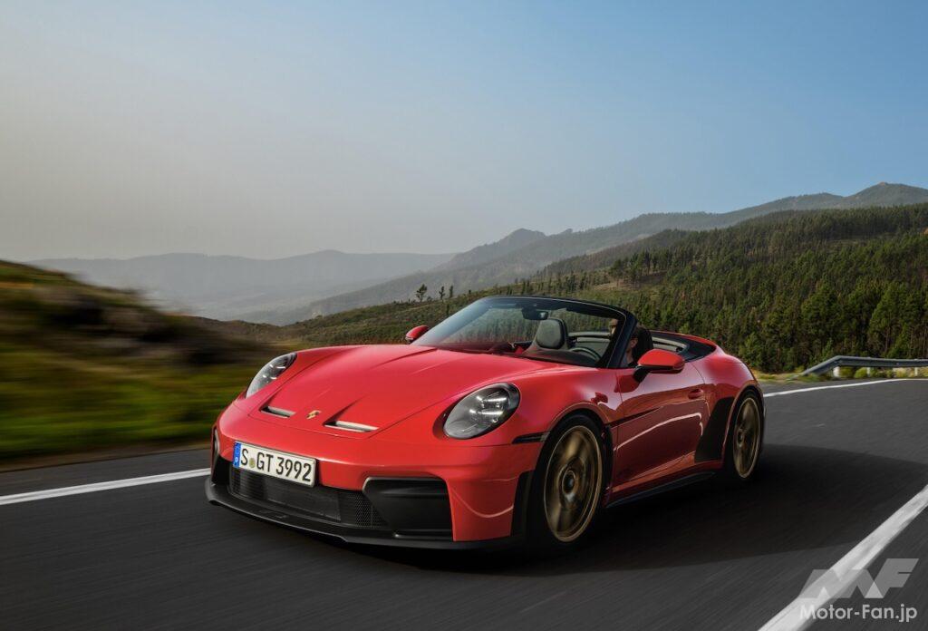 「ポルシェ 911 GT3 S/C」の走行シーン。