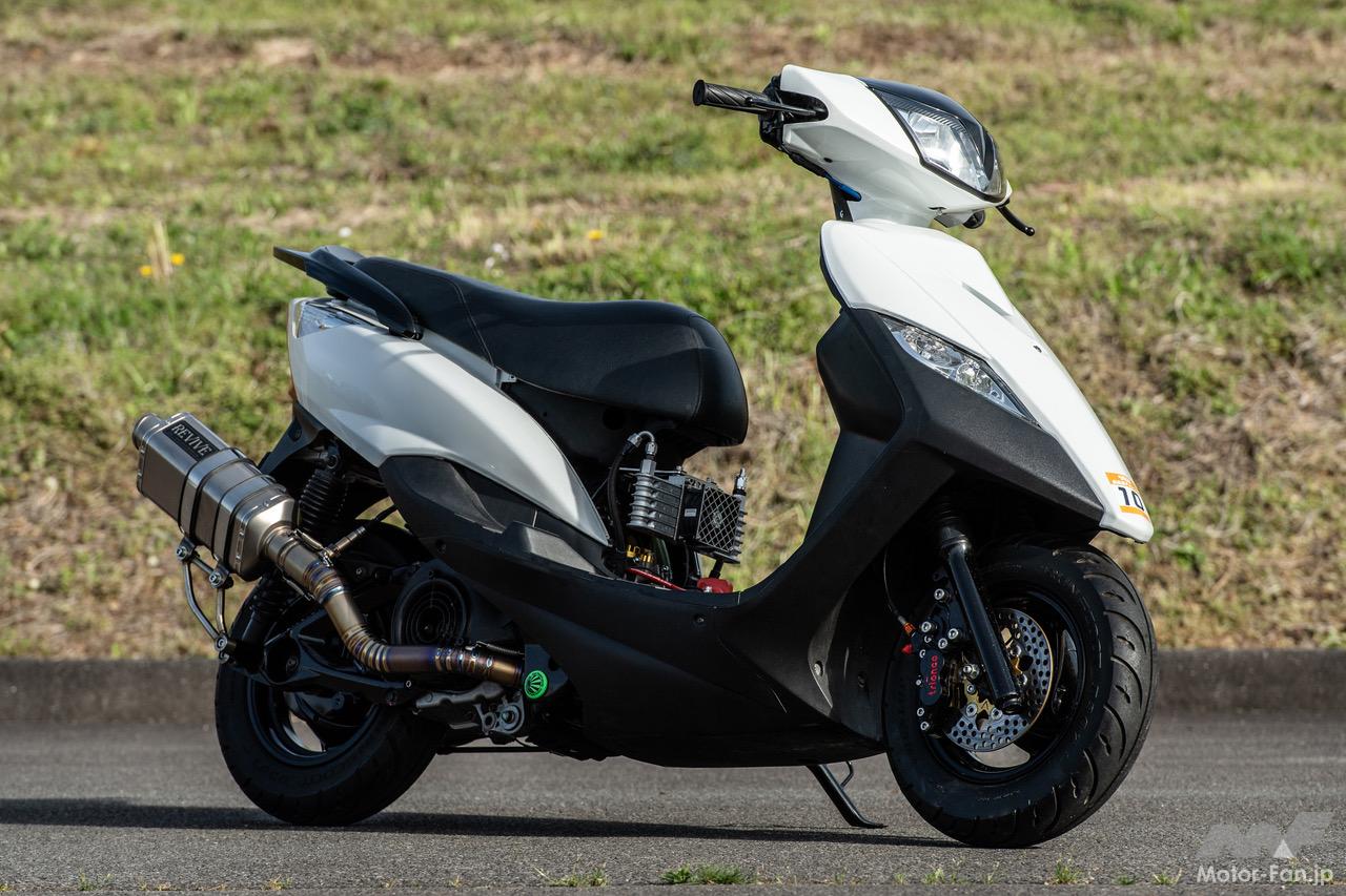 10インチタイヤスクーターの限界に挑戦したGTR125【モトチャンプ最高速 10インチタイヤスクーターの限界に挑戦したGTR125【モトチャンプ最高速