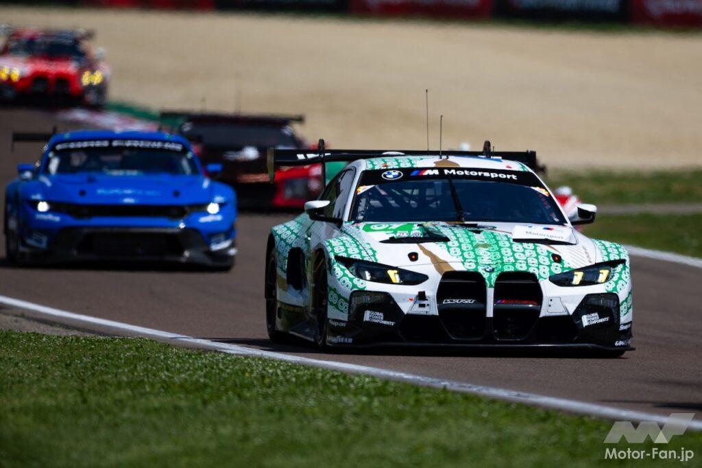 WEC開幕戦イモラ6時間レースに参戦した、「BMW M4 LMGT3 エボ」。