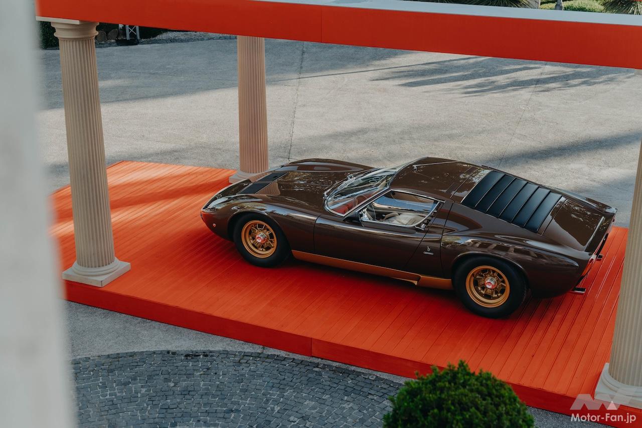 ランボルギーニが本気でフルレストアした1972年型ミウラSV公開「ミウラ