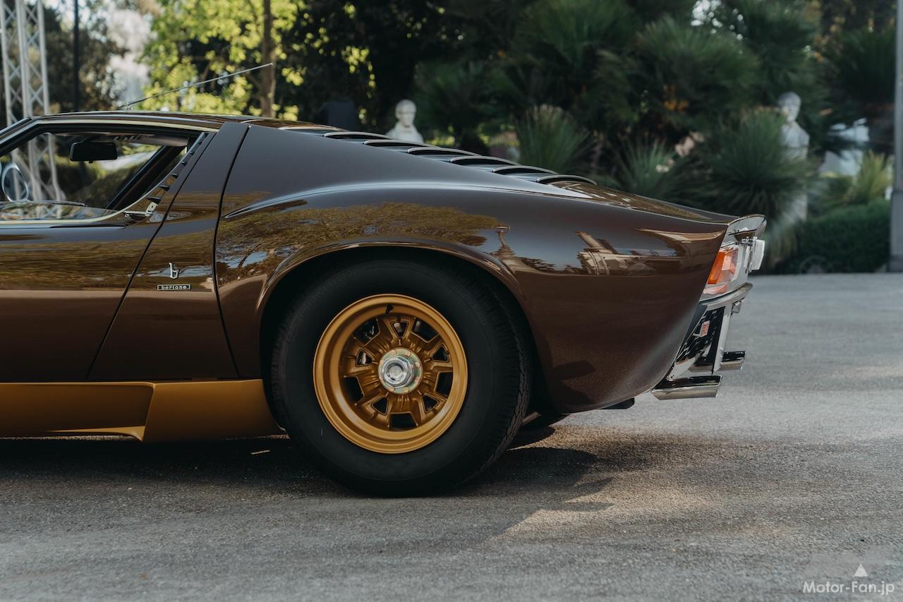 ランボルギーニが本気でフルレストアした1972年型ミウラSV公開「ミウラ