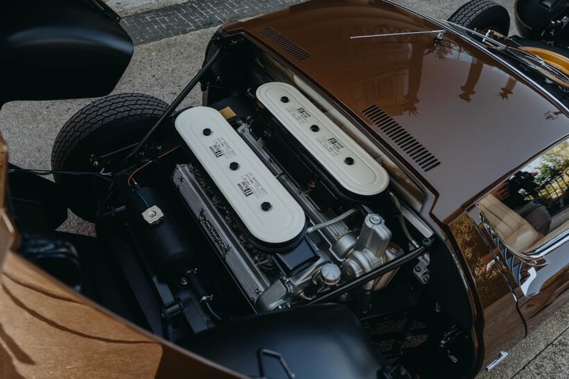 「アナンタラ・コンコルソ・ローマ」で初公開された、た1972年型「ミウラ SV」。