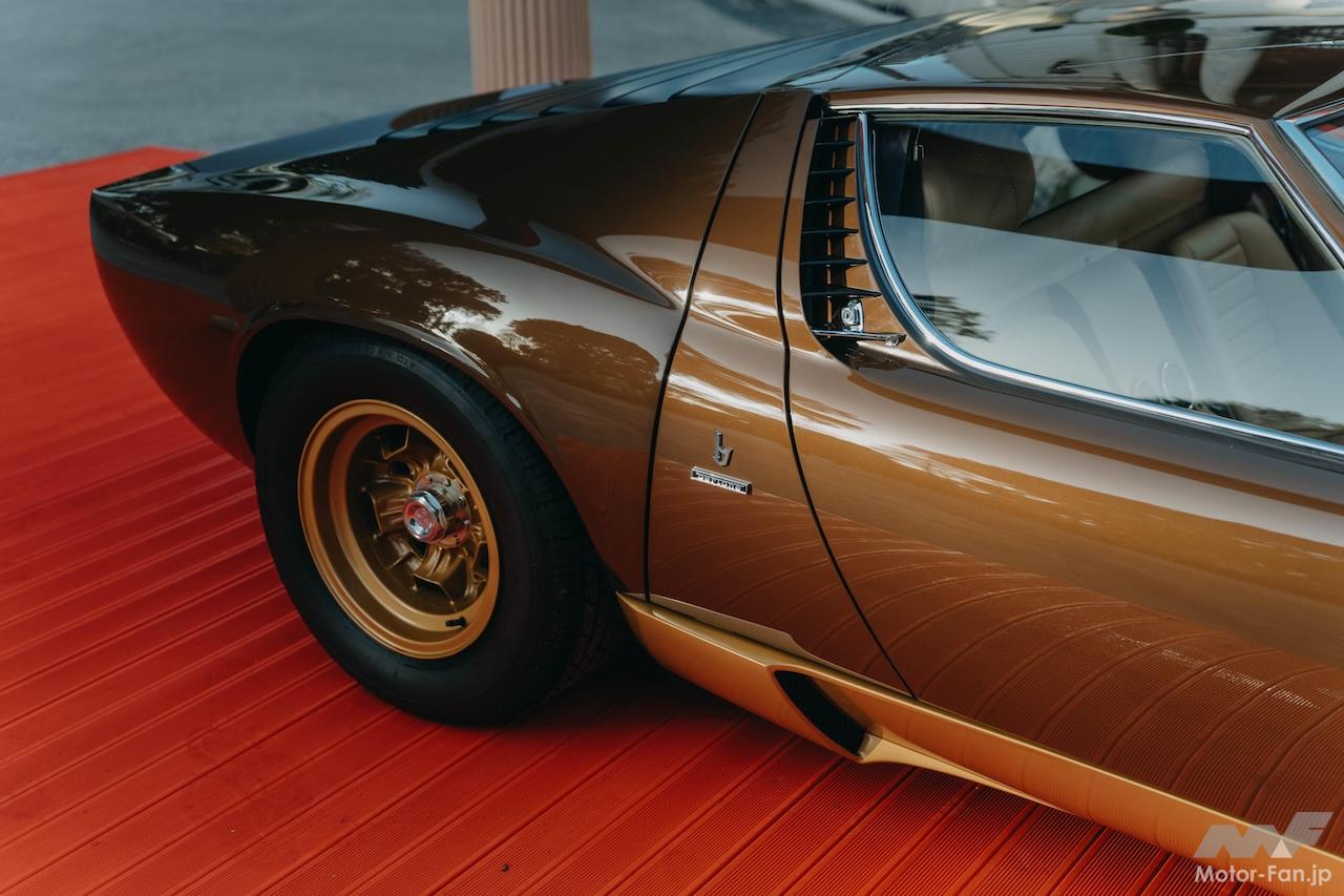 ランボルギーニが本気でフルレストアした1972年型ミウラSV公開「ミウラ