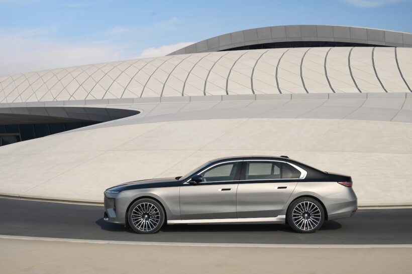 「BMW 7シリーズ」改良新型のエクステリア。
