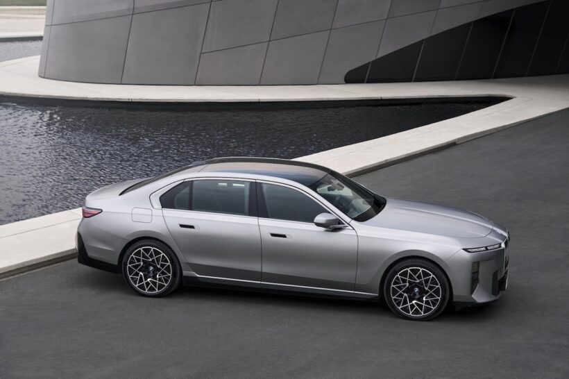 「BMW 7シリーズ」改良新型のエクステリア。