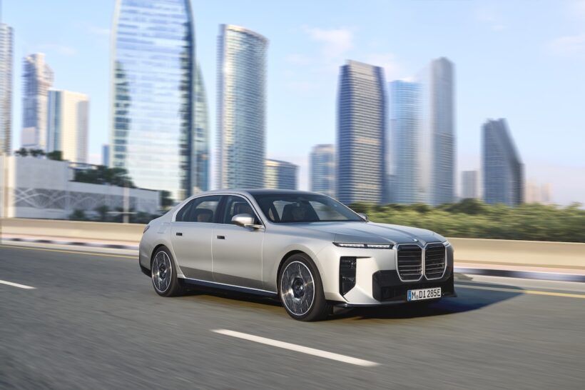 「BMW 7シリーズ」改良新型のエクステリア。