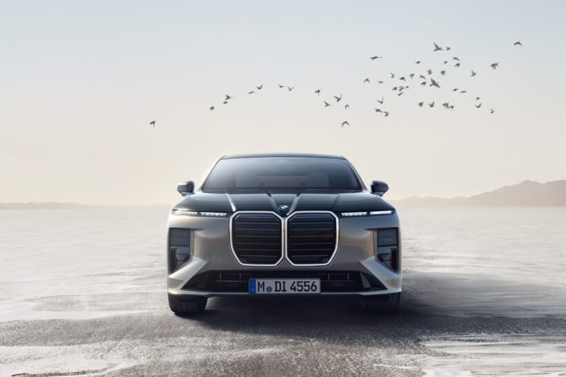 「BMW 7シリーズ」改良新型のエクステリア。