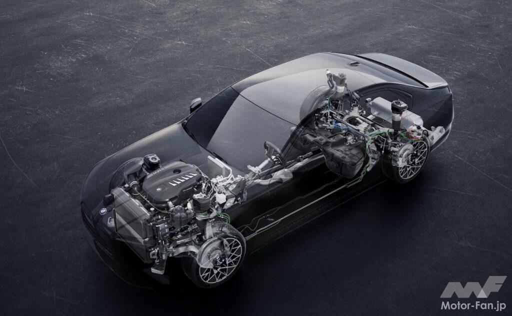 「BMW 7シリーズ」改良新型の48Vマイルドハイブリッドパワートレイン。