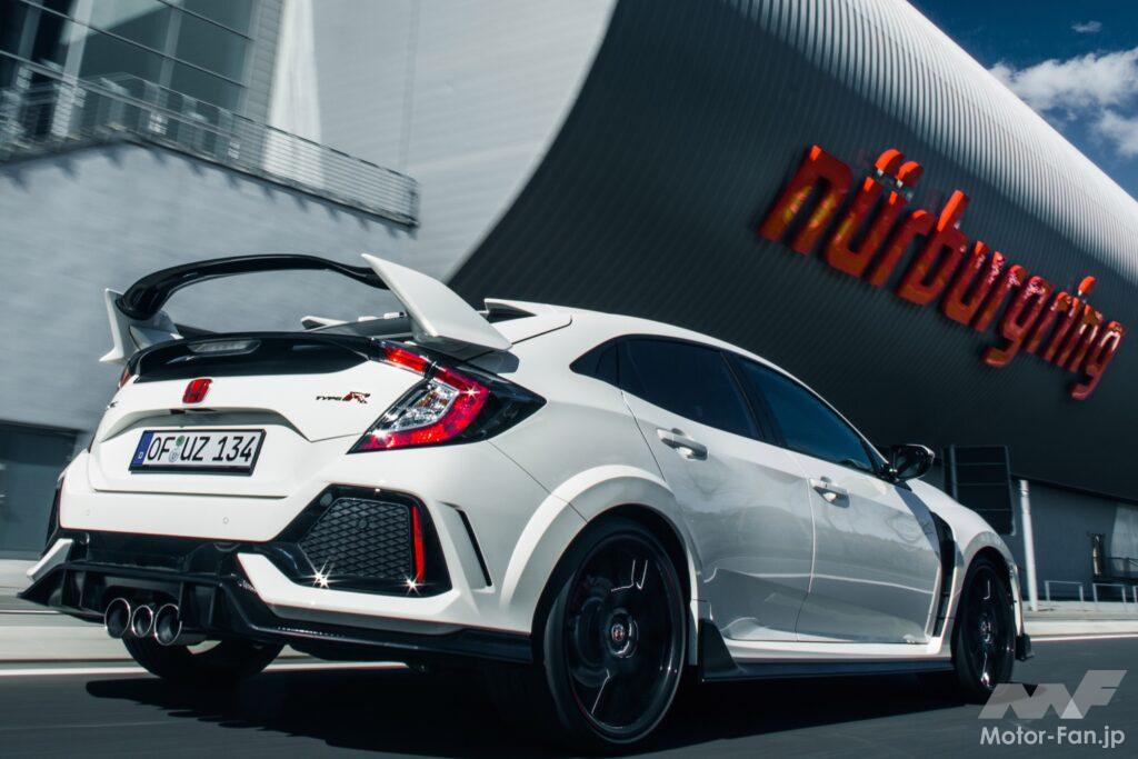 発売前にニュルFF最速記録達成！ ホンダ「シビック・タイプR」5代目のラップタイムにビックリ!!【今日は何の日？4月24日】 | Motor ...