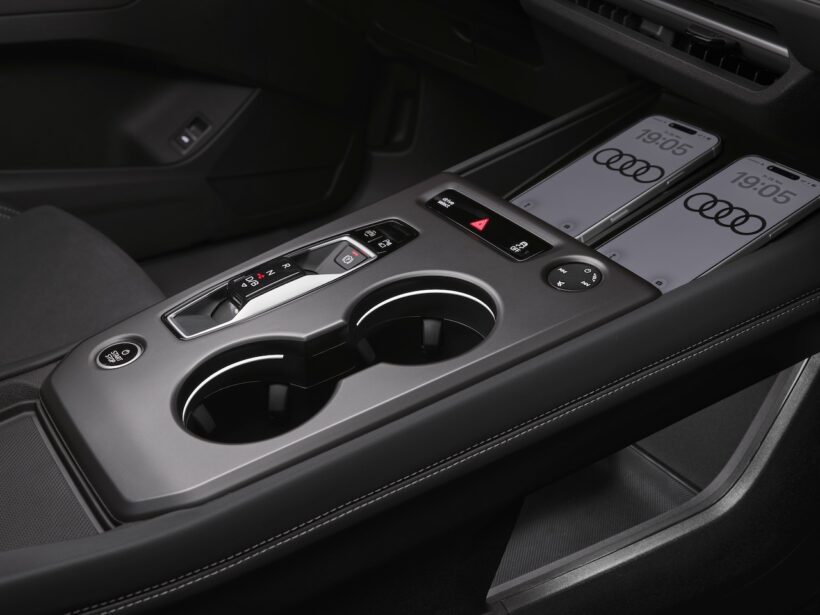 「アウディ Q4 スポーツバック e-tron」改良新型のインテリア。