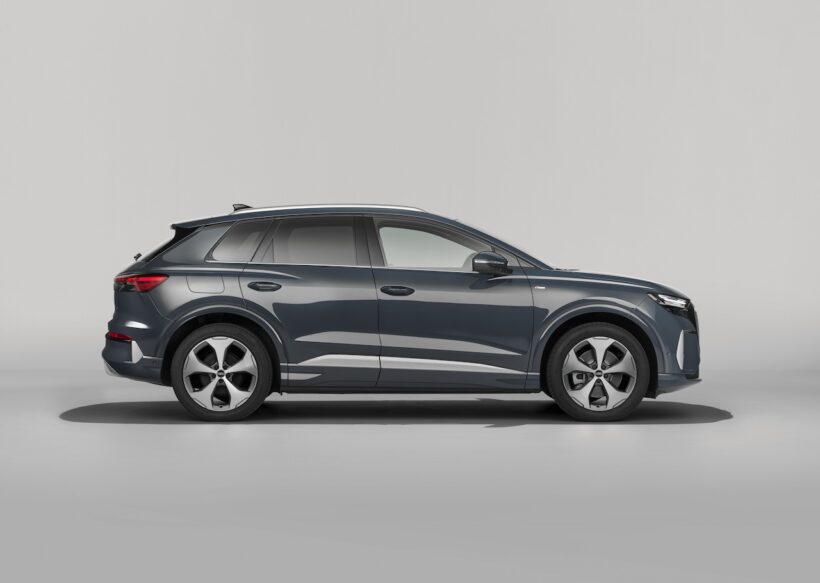 「アウディ Q4 SUV e-tron」改良新型のエクステリア。