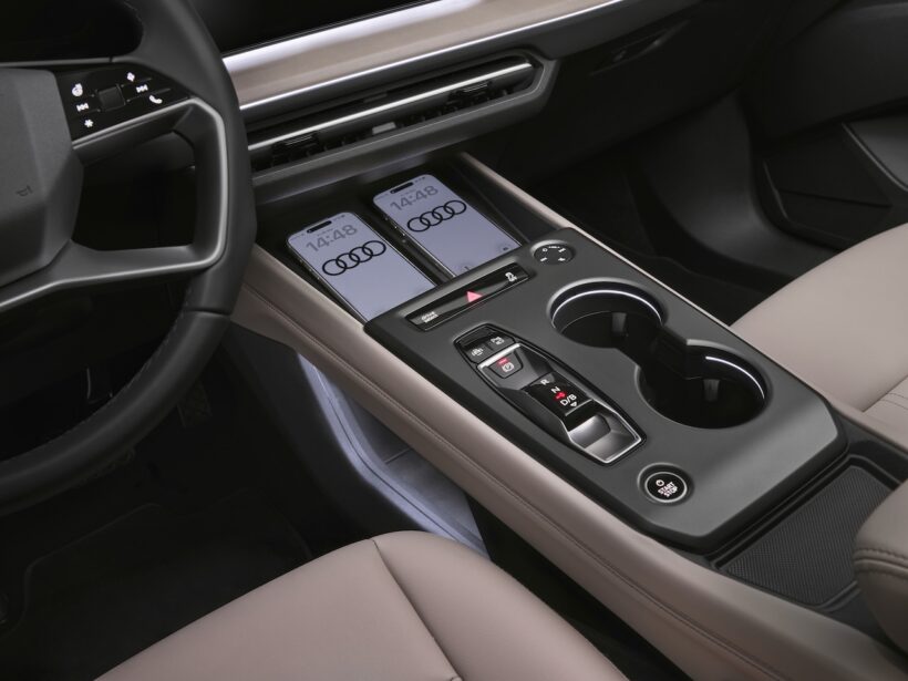 「アウディ Q4 SUV e-tron」改良新型のインテリア。