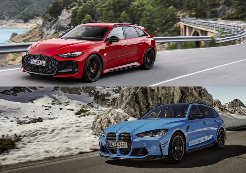 Audi RS 5 Avant × BMW M3 Competition M xDrive Touring
