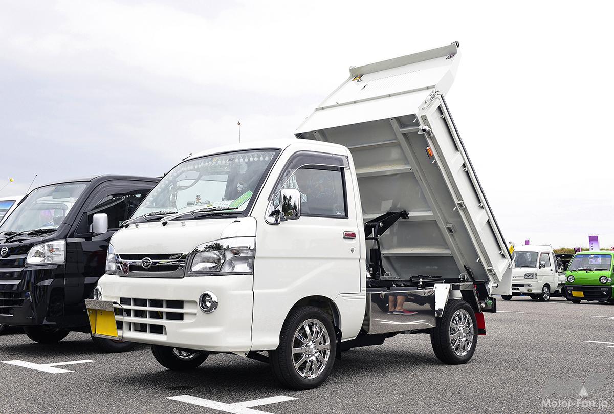 ２トントラック　デコトラ飾り　プロテク　ダンプ　軽トラ 軽トラカスタム】「趣味用のダンプ仕様ハイゼット」はデコトラ専門店の