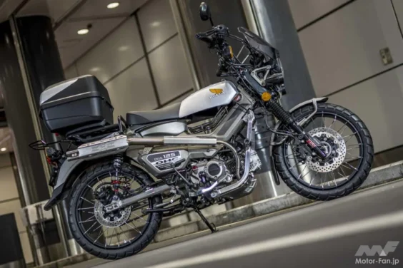 「やっぱりニーグリップでしょ！」チューブレス化で実用を高めたCT125ハンターカブカスタム