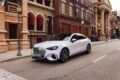 フル電動パワートレインを搭載する新型「メルセデス・ベンツ Cクラス」のエクステリア。