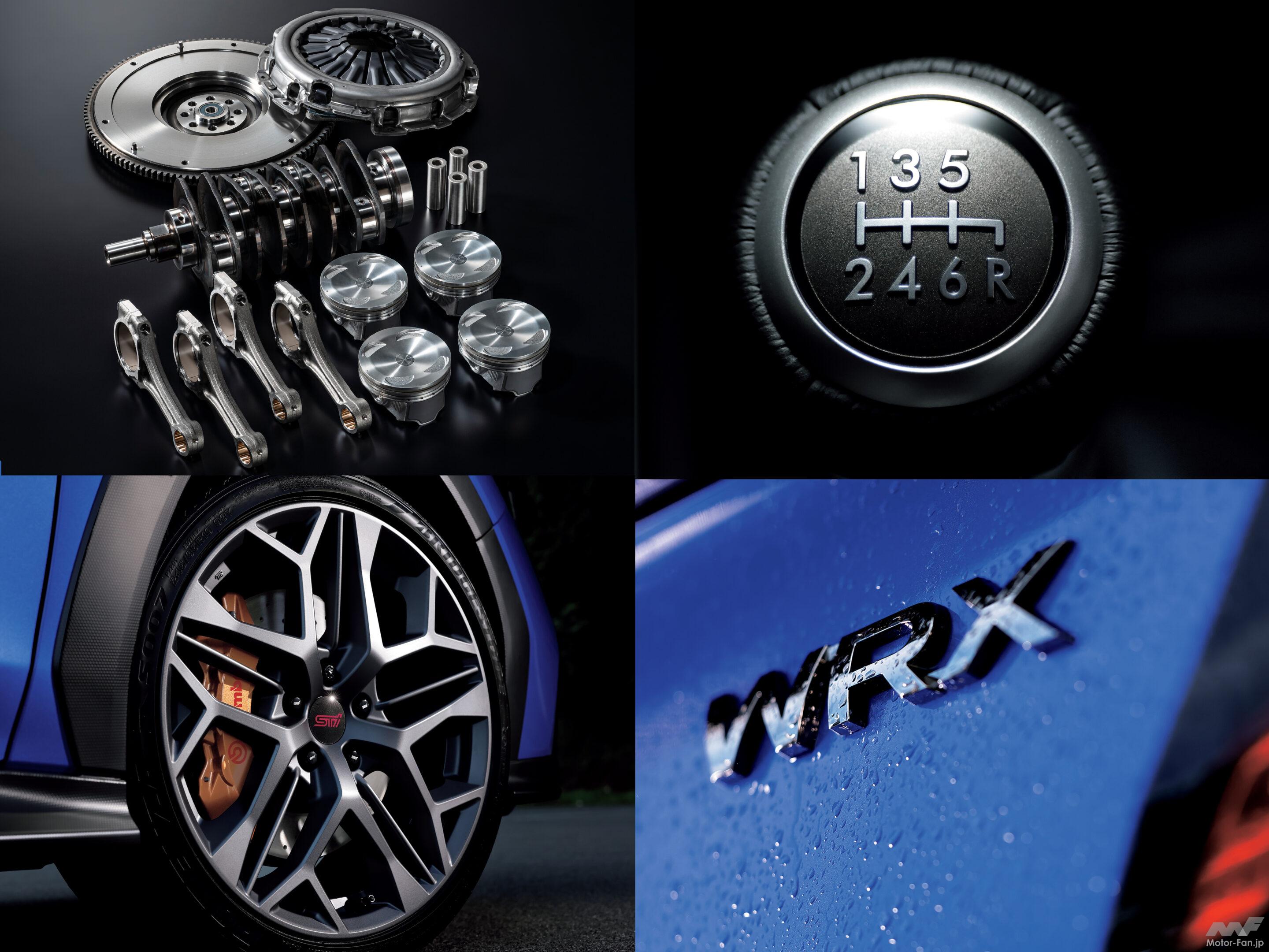ファン垂涎のバランスドエンジン×6速MT！スバル「WRX STI Sport