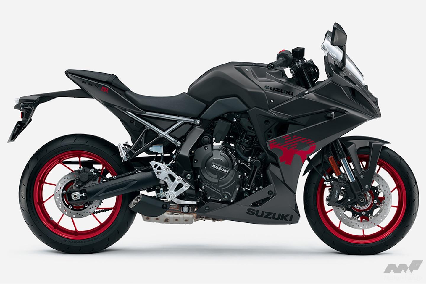 新色追加や環境性能が向上！ スズキ、大型二輪車「GSX-8S」「GSX-8R