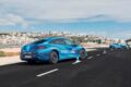 ステア・バイ・ワイヤのテストを実施する、新型「メルセデス・ベンツ EQS」。