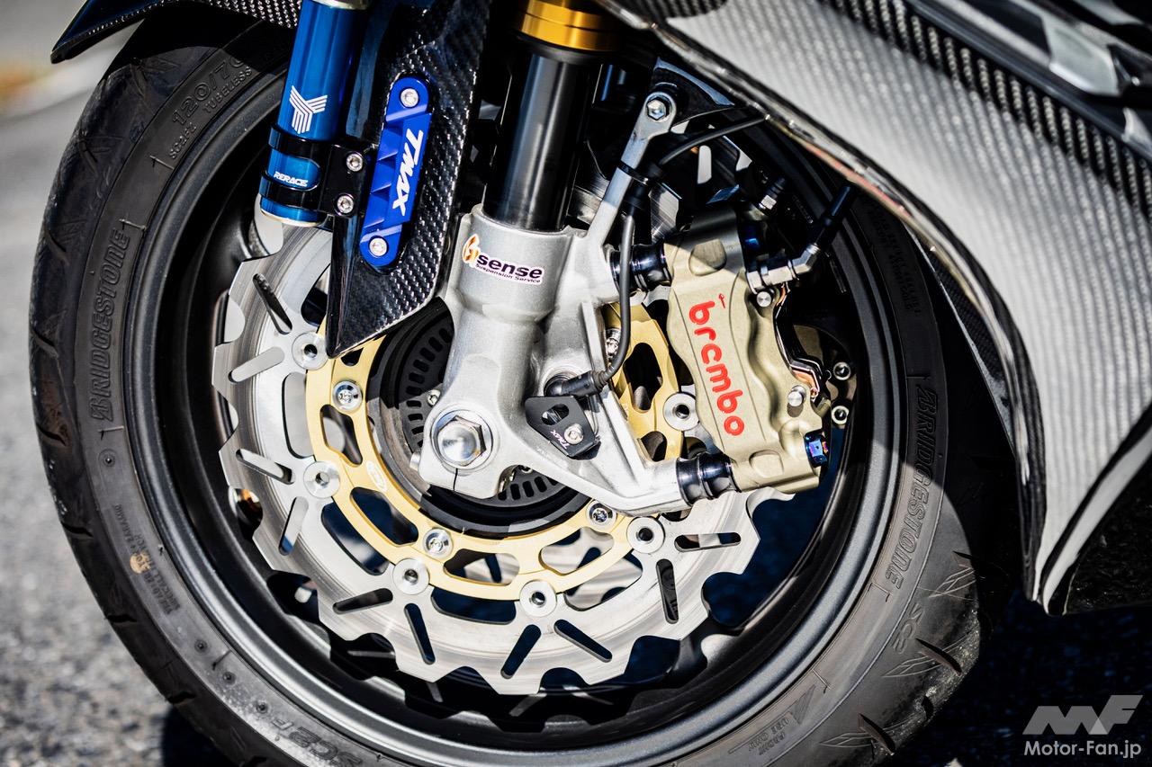 ブレンボのラジアルマウントでダブルディスク！ さらにドラッグレース