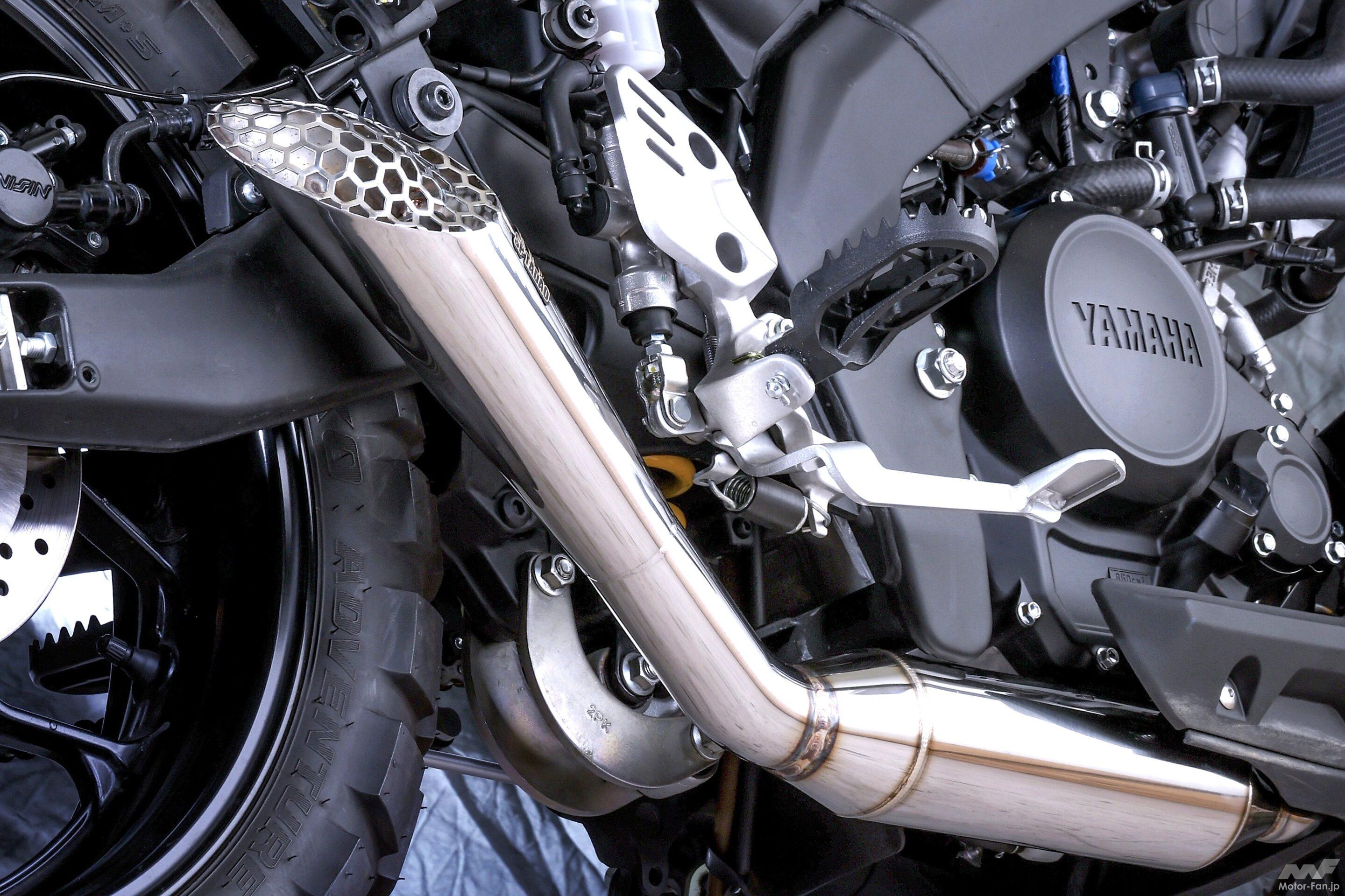 意外!?XSR125にはMotoGPルックが似合う！SP忠男マフラーで「音・トルク