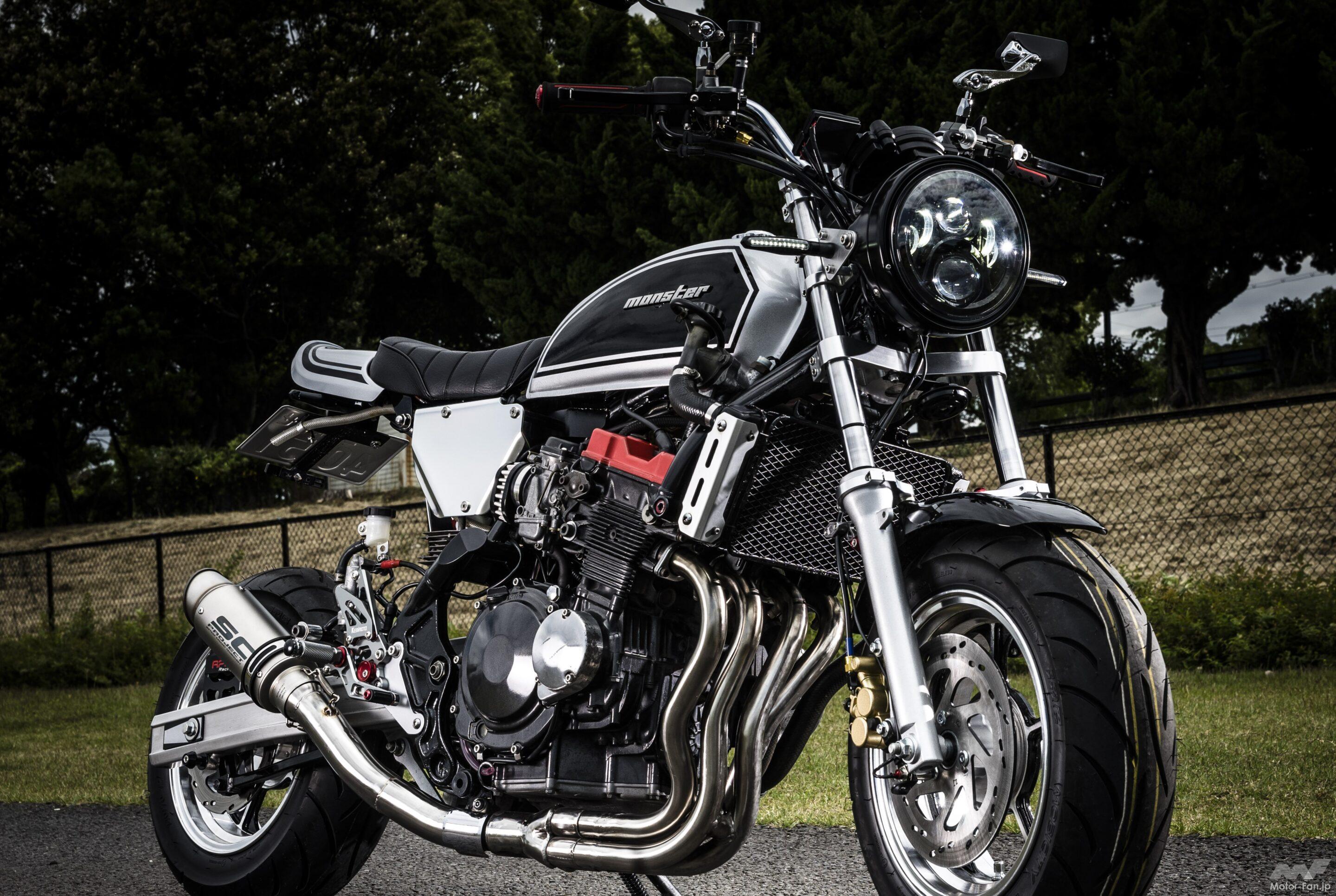 ホンダ　エイプ　スワップ２５０cc   フルカスタム　 250ccのエンジンを搭載した『APE50』 こんな変態カスタムは今まで見た