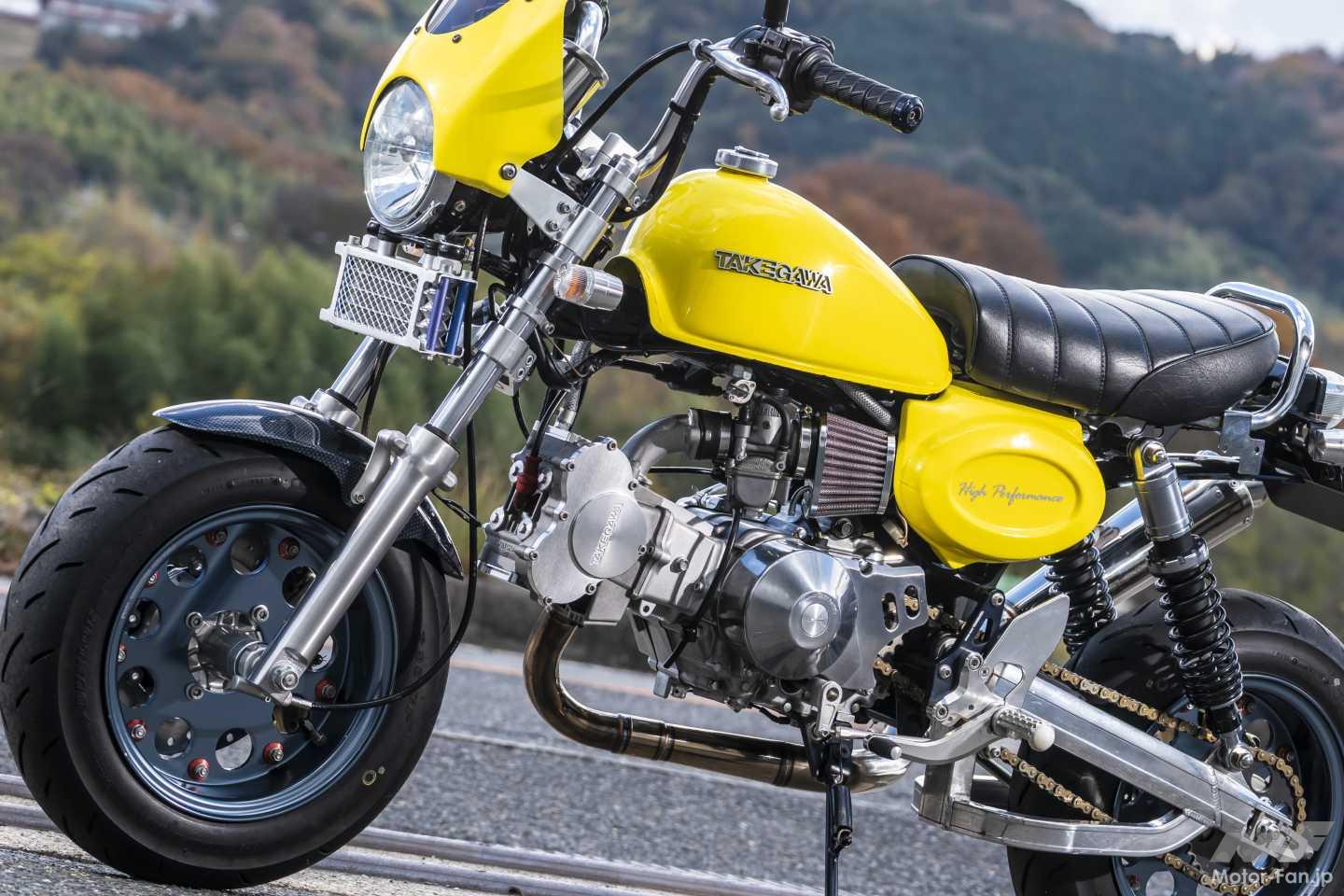 エンジンのみ国産です。モンキー  売れなければ乗ります。 これがデスモヘッドか！」19ps／13000rpm…モンキー史上最高傑作