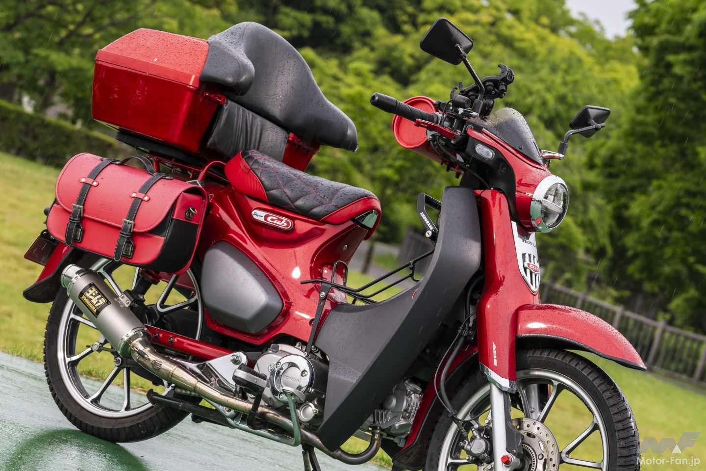 イメージはゴールドウイング⁉スーパーカブC125にゴージャスなバック 