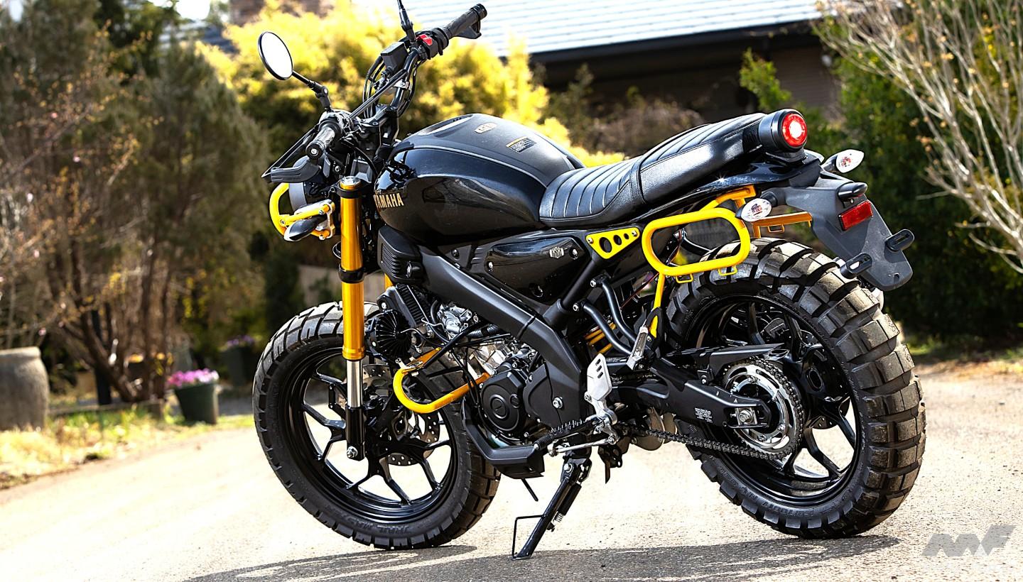 XSR125カスタム_vol.10】「オーバル形状」が新しい！ 別注ガードを作っ