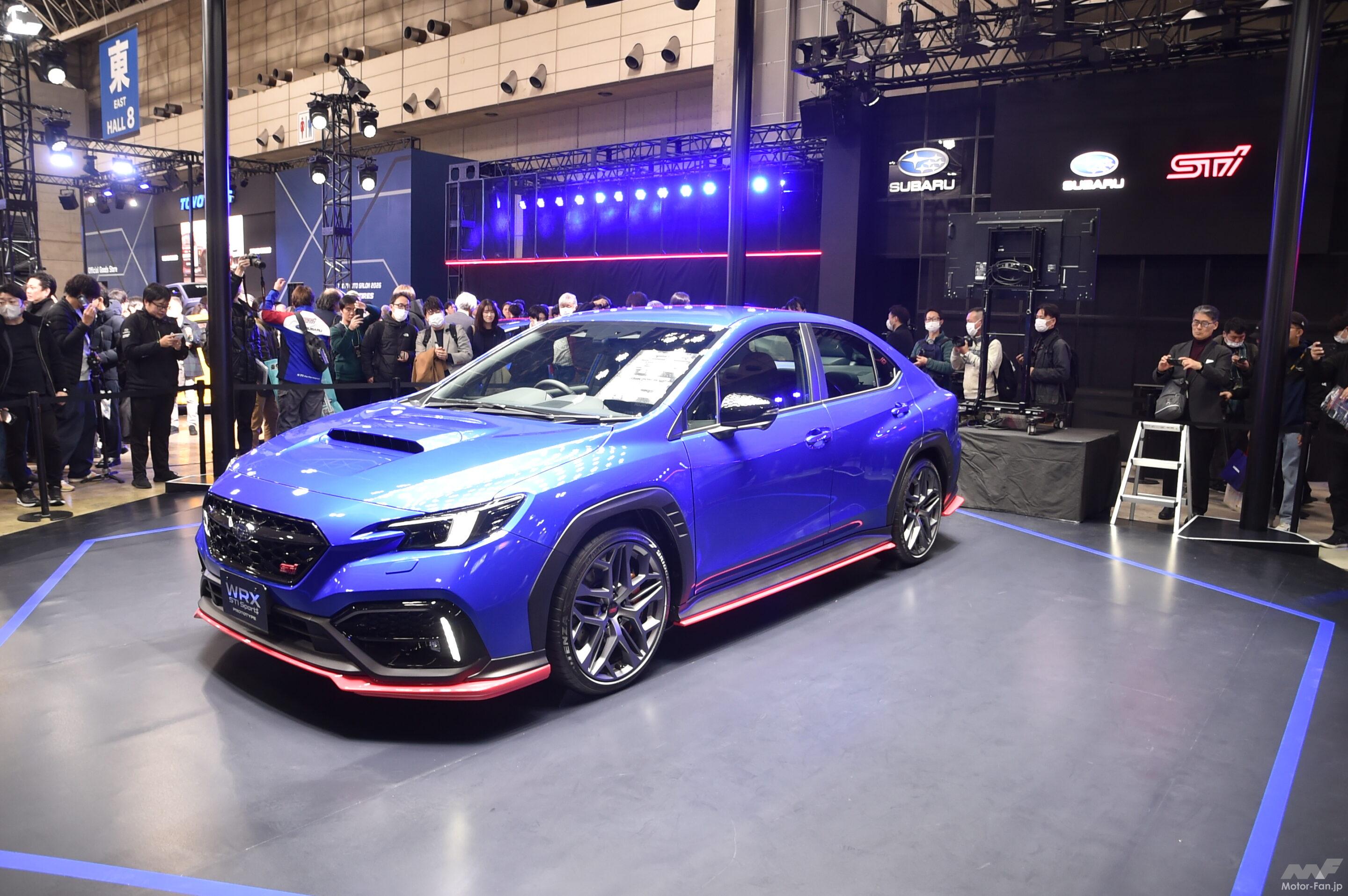 ファン垂涎のバランスドエンジン×6速MT！スバル「WRX STI Sport