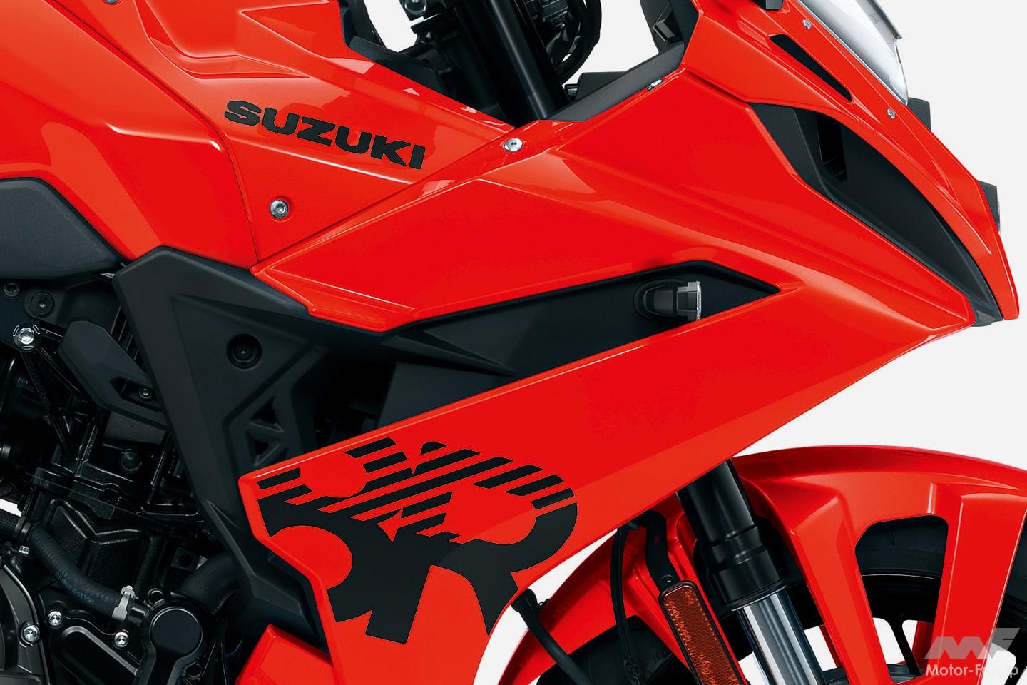 新色追加や環境性能が向上！ スズキ、大型二輪車「GSX-8S」「GSX-8R