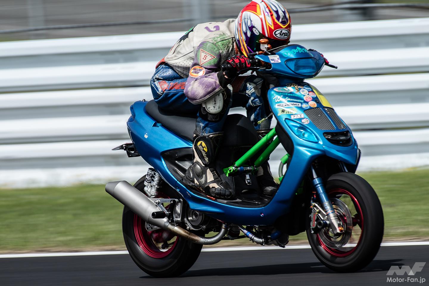 このまま乗れます　原付2種　エンジン快調　配送可能 モトチャンプ最高速チャレンジ2026】PITレーン側からの 全走行画像