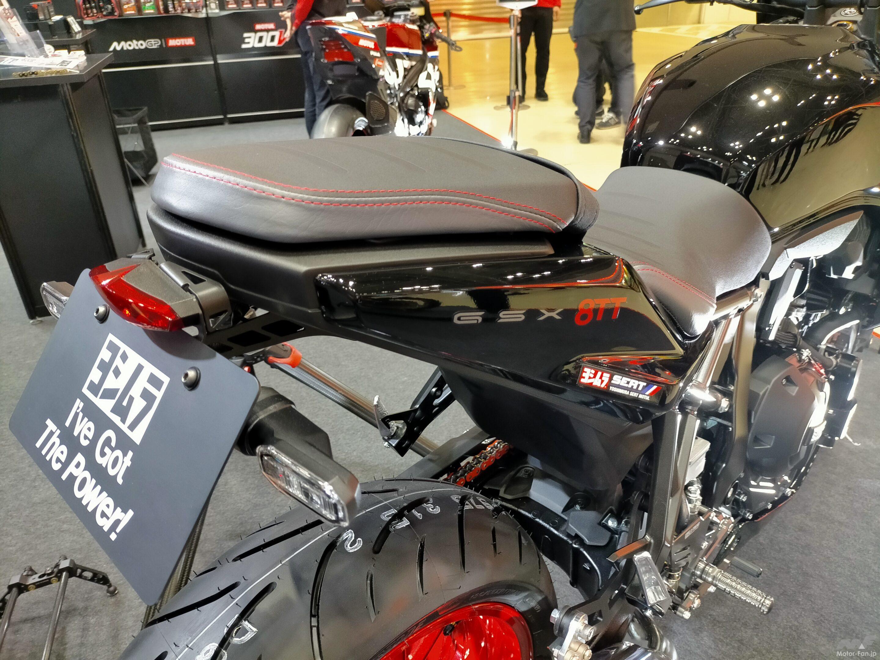 試作パーツも続々投入！ ヨシムラジャパンがスズキのNEWストリート