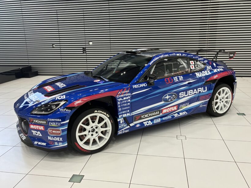 これはカッコイイ!BRZ四駆ターボ登場!」スバル×新井敏弘選手の全日本 これはカッコイイ!BRZ四駆ターボ登場!」スバル×新井敏弘選手の全日本