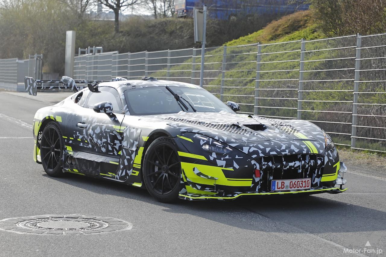 メルセデスAMG最強の“GTブラックシリーズ”復活へ! GT3直系、巨大